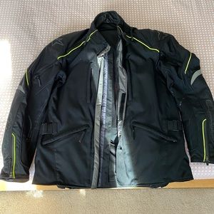 Motorcycle Mens jacket Alpinestars Goretex New Land size large